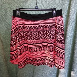 Coral Skater Skirt